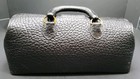 Vintage Authentic Lilly Pebbled Leather Medical  Md Doctor Bag Ophthalmologist 