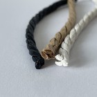 White Danish Cord 3 Ply Authentic From Denmark  1 8  Or 3mm Wide  Unlaced