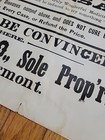 1880s Dr  Kendall s Blackberry Balsam Large Broadside Quack Medicine Vermont