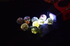         lot Of 10 All Top Picks Jabo das Translucent    collector s Marbles  718  Mint