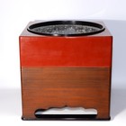 Japanese Vintage Wooden Lacquer Brazier Hibachi Hiire Wo454