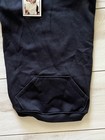 Zack   Zoey Jet Black Soft Cotton Dog Hoodie Sz  Large L