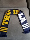 La Galaxy Scarf     Official Mls Soccer Adidas  this Is La  - Excellent Condition 