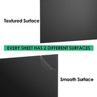 Black Abs Plastic Sheet 1 8  Thick  3mm  - 36  X 12   Long Rigid Thermoplasti   