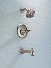 Delta Linden Tub And Shower Trim 14 Series Stainless-certified Refurbished