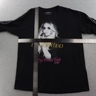 Carrie Underwood Womens Size Large Cry Pretty Tour 360 2019 In Black Long Sleeve
