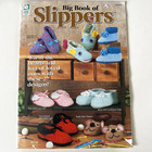 Crochet Knitting Pattern Books Kids Adults Slippers Hats Poncho Gloves Bags