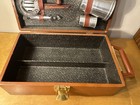 Vintage Mcm Ever-wear Trav-l-bar Portable Travel Case Cocktail Set With Ika Key