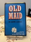 Vintage Old Maid Card Game Complete With Instruction Card