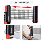 Ping Pong Paddle Set  Portable Table Tennis Set With Retractable Free Shipping