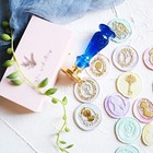 Detachable Portable Wax Seal Kit Envelopes Wax Seal Stamp Invitation Wax Seal   