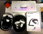 Meta Oculus Quest 2 64gb Vr Headset W  Controllers Elite Strap Case Original Box