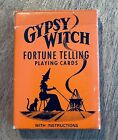Vintage Gypsy Witch Fortune Telling Playing Cards  Complete Box   Instructions