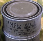 4 Unissued Wwii Us Gi Army Mess Ration Fuel Tablet Heating Tins Metal Cans