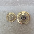 Kiwanis International Lapel Pin Texas Oklahoma District 07-09 Brass Clutch