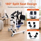 Hydraulic Patient Lift Transfer Chair  180   Open  440lbs  29x21x40in  Home Care