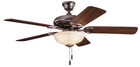 Ceiling Fan Kichler 339211obb 52-inch Light Kit Oil Brushed Bronze Open Box New