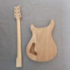 Diy Electric Prs Guitar Kit Stoptailer Mahogany Body Neck Bird Inlay 22 Frets