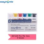 Endodontic Gutta Percha Points Dental Endo Root Canal  02  04  06 Taper 60 120pc