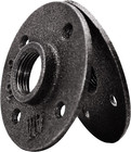 10 Pack 3 4 Inches Malleable Cast Iron Pipe Flange Industrial Pipe Flanges Home 