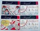 Lot Of 16 Rare Vintage 1950 s Vogart Textilprint Transfer Patterns