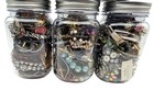 Mystery Jewelry Jar Vintage Signed Wearable Resell Lot Gift 80s 90s Y2k