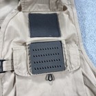 Wrfs White River Fly Shop Men s Medium Journeyman Fly Fishing Vest Tan - Nwt