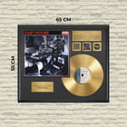 Gold Plated Lp Vinyl - Gary Moore - Memorabilia Music Gift   Pgr