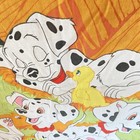 101 Dalmatians Top Flat Twin Bed Sheet Puppies Playtime Pond Disney Large Print