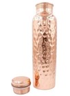6 X Pure Copper Hammered Water Bottle Drinking Water Flask  For Health Benefits