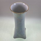 H c Selb Bavaria Heinrich Iridescent Vase Large 11 3 4  Vintage