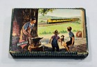 Vintage Chicago North Western Railroad Boxed Deck Of Playing Cards 