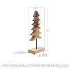 Two-tone Natural Wooden Tree Medium 12x4 5x2 5 Vhc Brands