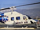 Original 1994 Bell 222ut N415ma Mercy Air Jeff Evans Photo Rialto Archive