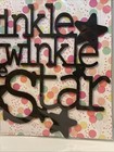 Twinkle Twinkle Little Star Wall Art Modern Nursery Decor Kids Room Wall Art