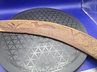 Hand Carved Wooden Boomerang Australian Aboriginal Art Decor Wall Hanging Gift
