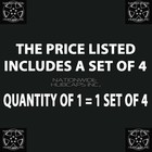 19 5 X 7 5 10 Lug Bolt On Stainless Steel Dual Wheel Simulators Rim Cover Liners