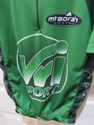 Mt Borah Cycling Jersey Men s Large Jim Menzel Racing Series Champion Green Vgc