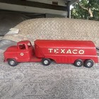 Vintage 1950s Buddy L Gas   Oil  tour With Texaco  Toy Truck
