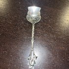 Vintage 900 Silver Ornate Sugar Spoon Rare Piece Antique