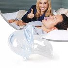 2pcs Anti Snoring Silicone Tongue Device With Box Stop Snoring Tongue Retainer