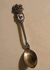 Vintage Portugal Sterling Silver   Enamel Souvenir Spoon 4    