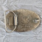 3 5  Silver Metal Grandpa Belt Buckle  1982  The Great American Buckle Co  Usa 