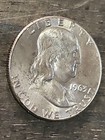 1963 Franklin Half Dollar - 90  Silver 50c Us Mint Coin - Philadelphia Mint C13