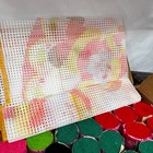 Mary Maxim Latch Hook Kit Christmas Xmas Tree Skirt Vintage 80s