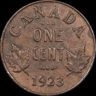 1923 1c Canadian Penny Key Date Circulated Coin