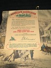 Vintage 1940 Season s Greeting Pyrofax Gas Calendar Currier Ives With Recipes
