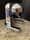 Very Nice Manual Cast  Metal Lever Juicer Silver Chrome Citrus Press
