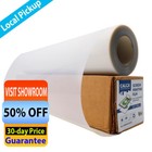 Calca 24in X 100ft Roll Waterproof Inkjet Milky Transparency Film Local Pickup