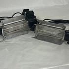 Vintage - 2 Lowel Tota-light Tungsten Flood Lights W clamps   Cage   Works 